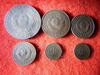 1,2,3,5 копеек 1924г и полкопейки 1925 и 1927г. - DSCN2329[1].JPG