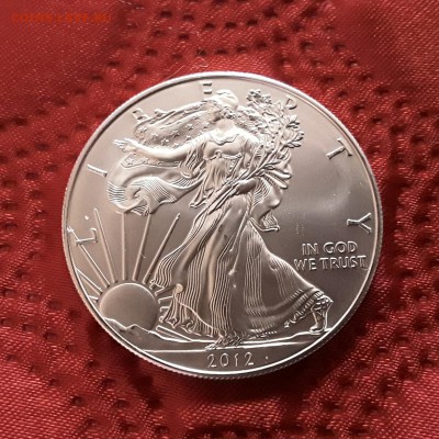 США. 1 доллар 2012 г. Шагающая свобода. До 29.01.19. - 20190125_120627