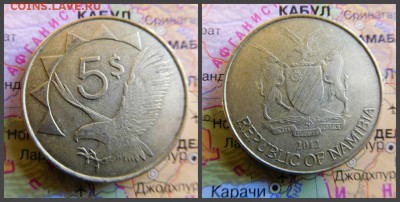 Намибия 5 долларов, 2012 - 4