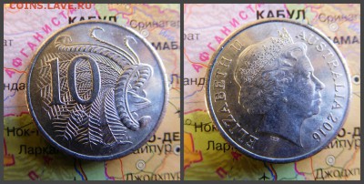 Австралия 10 центов, 2016 - 8