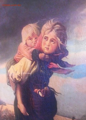 Копия картины Маковского, большая, старая. - IMG_20190125_193459