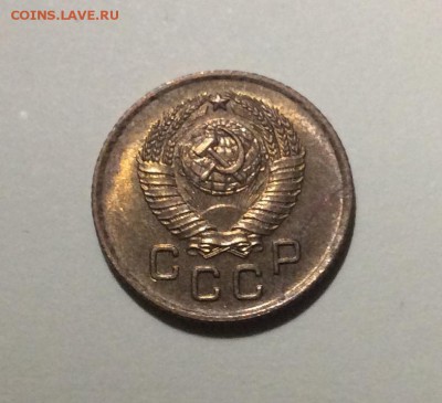 1 копейка 1957 анц штемпельный блеск до 27.01 - image
