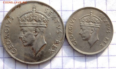 Африка 1 и 50 шиллинг  1952,1948 года. до 28.01.2019 22-00 - P1250302.JPG