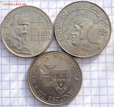 Португалия 200,100,100 эскудо  до 28.01.19 22-00 - P1250304.JPG