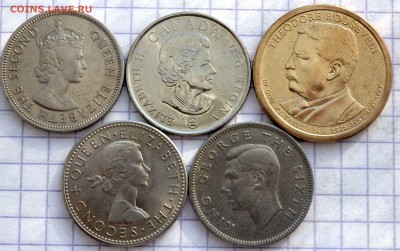 Солянка иностранных монет 5 шт. до 28.01.19 22-00 - P1250308.JPG
