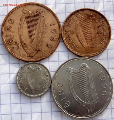 Ирландия 4 монеты до 28.01.19 22-00 - P1250313.JPG