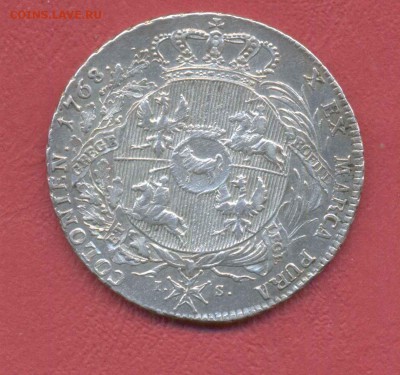 талер 1768 польша - 2222