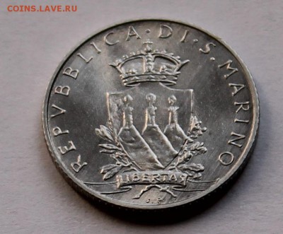 Сан Марино 2 лиры 1979, тираж - 130 000. Горн - 8