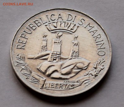 Сан-Марино 10 лир 1982. ТИРАЖ - 130 000 - 8