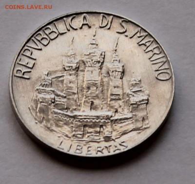 Сан-Марино 10 лир 1984. ТИРАЖ - 130 000. Алессандро Вольта - 8