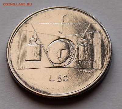 Сан-Марино 50 лир 1976. ТИРАЖ - 195 000 - 6