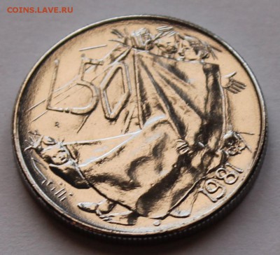 Сан-Марино 50 лир 1981. ТИРАЖ - 130 000 - 6