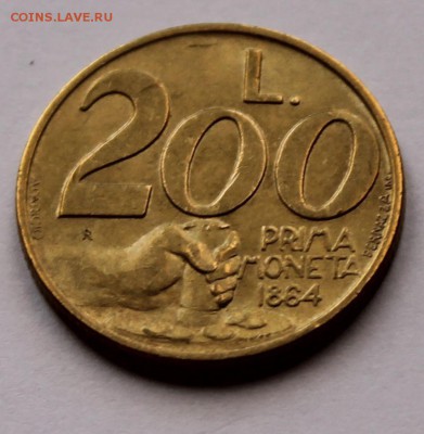 Сан Марино 200 лир 1991. ТИРАЖ - 36 000 - 6