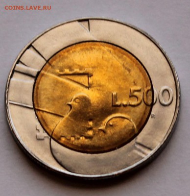 Сан-Марино 500 лир 1990. БИМ - 4