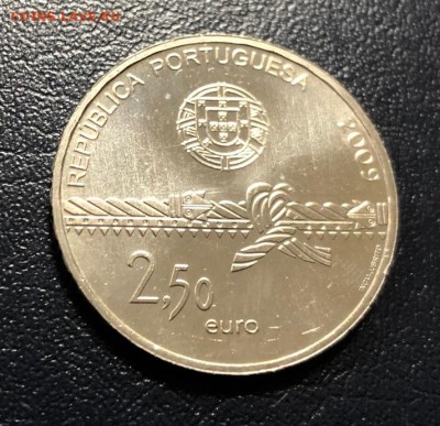 2,5 евро 2009 Португалия Башня Белем до 1.02.2019 - IMG_6812-26-01-19-05-23