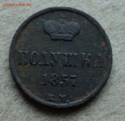 Полушка 1857г. - DSC03672.JPG