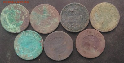 5 Коп. 1870-1881 гг, 7 шт., до 22.00 по мск 30.01.2019 - 5 Коп. 1870-1881 гг, 7 шт.(2)