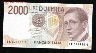 ТАЛИЯ 2000 ЛИР 1990 UNC - 5 001