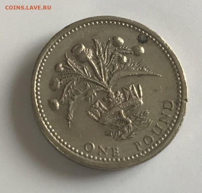 1 фунт стерлингов Великобритании 1984 до 21.30 29.01.2019 - CB607B97-B221-4A44-A822-E78B7EB47279