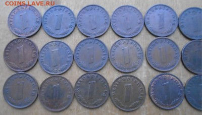 1 пфенниг 30 шт. Рейх. 1937,38,39. Фикс. до 22.00  31.01.19 - 4д