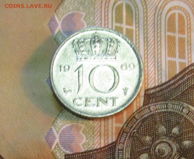 НИДЕРЛАНДЫ 10 центов 1969 г      до 01.02.     22 ч - IMG_3641.JPG