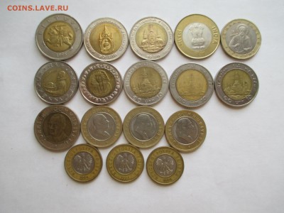 Биметаллические монеты Европы и Азии  17 шт - IMG_0187.JPG