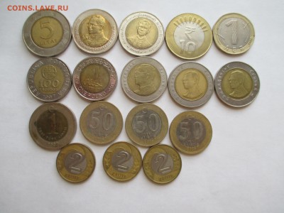 Биметаллические монеты Европы и Азии  17 шт - IMG_0190.JPG