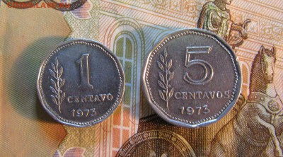 АРГЕНТИНА   1, 5 сентаво 1973 г      до 01.02     22 ч - IMG_3715.JPG