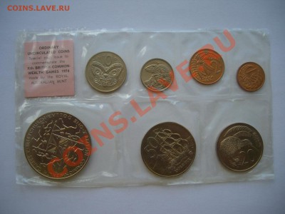 Набор монет Новая Зеландия 1974 UNC - CIMG0031.JPG