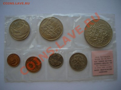 Набор монет Новая Зеландия 1974 UNC - CIMG0032.JPG