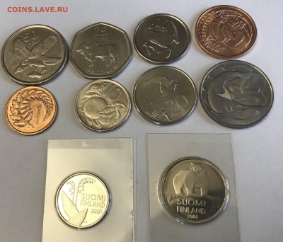 25 монет UNC с изображением животных, птиц, растений до29.01 - 9675CBBB-0D50-46C4-9E18-FDF8561323A8