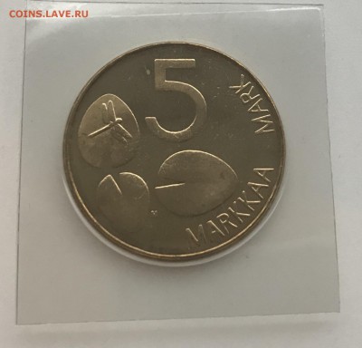 Финляндия 5 марок 2001 unc до 21.00 29.01.2019 - 860A0A51-0CF2-4619-9C71-D390CA927308