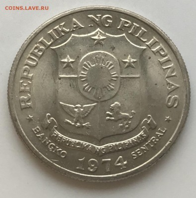 Филиппины 1974 1 песо unc до 21.30 29.01.2019 - 60E36131-3B3E-4775-9620-BF41C0391956