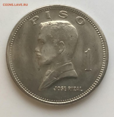 Филиппины 1974 1 песо unc до 21.30 29.01.2019 - 1B05FC1A-3F9E-4339-A95C-4FBC87A41458