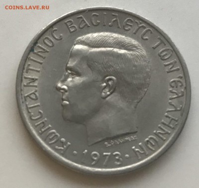 Греция 5 драхм 1973 XF+-Unc до 21.30 29.01.2019 - 05DA1324-9759-4E3B-9E24-77A9D87E410D