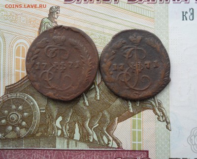 Лот деньги Екатерины II (1771 г.), до 02.02.19 в 22.00 мск - 111.JPG