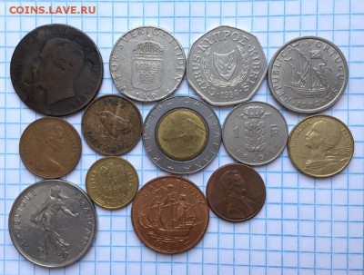 13 иностранных монет, с рубля, до 29.01. - XQ9YkNHnicg