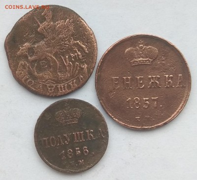 2;  копейка. 17 монет Год:1758-1912 - IMG_20190128_095732