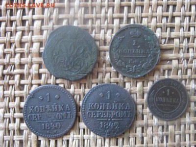 Копейки, 5 шт. 1760-1908г. До 3.02.2019г. - 015.JPG