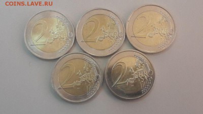 2евро Земли Германии 5шт разные, до 03.02 - Ч 2евро Германия-2