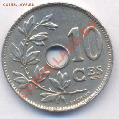 Бельгия  10 центов 1927 г.До 7.06.11 г. 20-00 МСК. - Бельгия 27.1