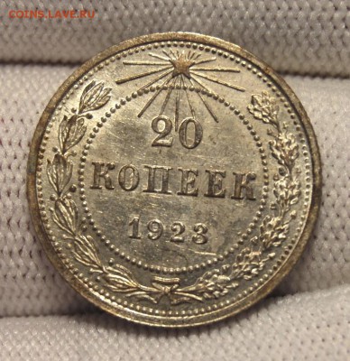 20 копеек 1923 года, патина.  До 29.01.19 в 22.00 МСК - DSC_7596.JPG