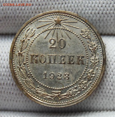20 копеек 1923 года, патина.  До 29.01.19 в 22.00 МСК - DSC_7631.JPG