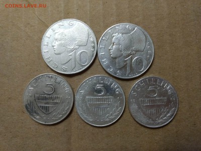 Австрия 5 и 10 шиллингов 1957-1972 ФИКС до 29.01 - IMG_20190128_224739097