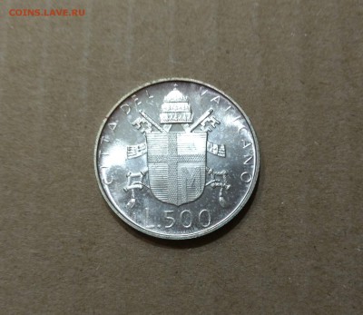 Ватикан 500 лир 1979 UNC до 22-00 30.01 - IMG_20190128_224843266~2