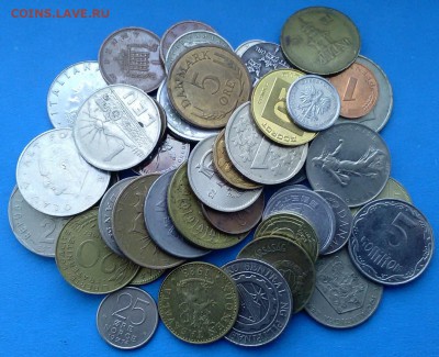 50 монет стран мира (без повторов) до 4.02 - 50 монет