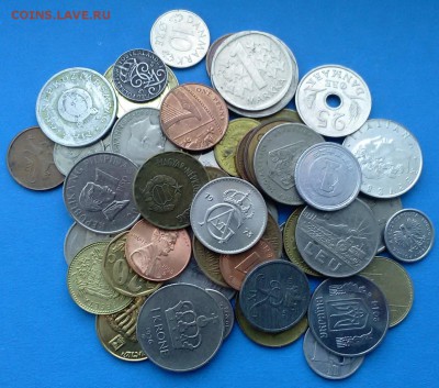 50 монет стран мира (без повторов) до 4.02 - 50 монет3