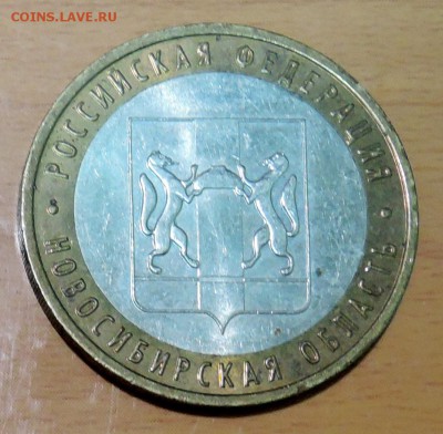 10 рублей 2007 г. БИМ Новосибирская область до 04.02 в 22.00 - DSCN3253.JPG
