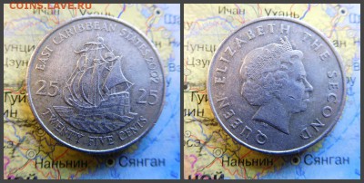 Восточные Карибы 25 центов, 2002 - 9