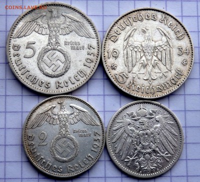 Германия солянка 5,2,1 марок  4 шт. до 31.01.2019 22-00 - P1290412.JPG